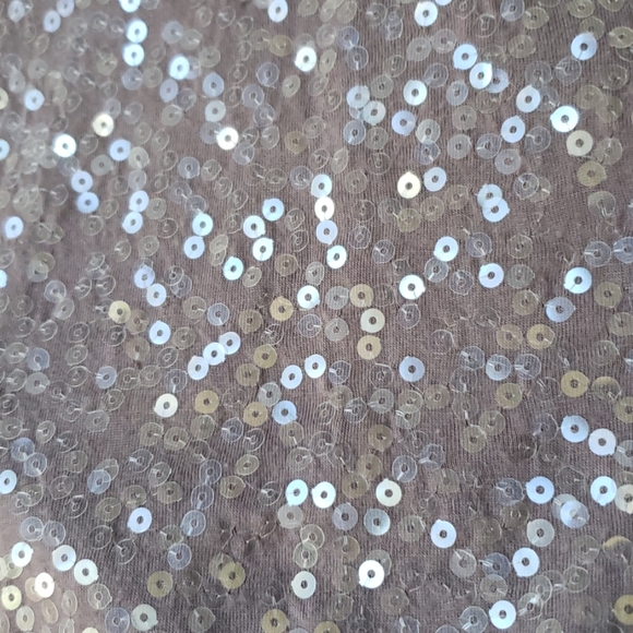 Sequin Lace Back 3/4 Sleeve Top - Picture 2 of 5